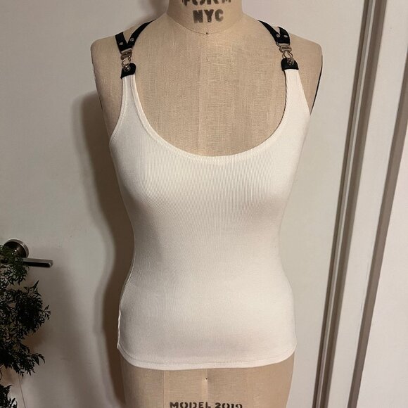 NWT LALITA Rib Garter Tank in White Size 1 (Small) - Picture 4 of 8
